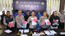 Polres Aceh Tengah Gelar Press Release 29 Kasus Unggulan, Ungkap Tipikor, Curanmor, Jarimah Seksual, Narkotika dan Operasi Patuh Seulawah 2025