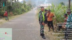 Wujud Kepedulian Babinsa, Koptu Rajasah Laksanakan Komsos di Desa Kuyun