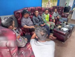 Monitoring Wilayah Binaan, Babinsa Komsos Dengan Masyarakat