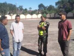Dengan Komsos, Babinsa Himbau Masyarakat Ikut Memeriahkan HUT Kemerdekaan RI Ke-80