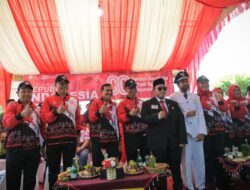 Wagub Fadhlullah Sambut Peserta Pawai Budaya HUT ke-80 RI