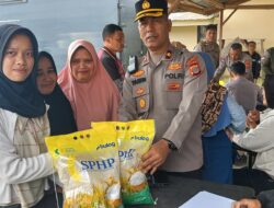 Gerakan Pangan Murah Polres Bener Meriah Diserbu Warga, 4 Ton Beras Ludes dalam 2 Jam
