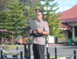 Wakapolres Pimpin Upacara Hari Juang Polri Tahun 2025 di Lapangan Tribrata Polres Bener Meriah