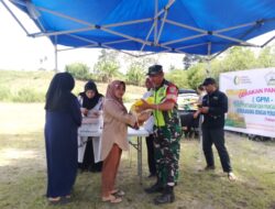 Babinsa Koramil 02/Wps Gencar Dampingi (GPM ) Gerakan Pangan Murah Di Wilayah Binaan