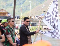 Dandim 0106/Aceh Tengah Menghadiri Pembukaan Gayo Fun Rafting wilayah Aceh Tengah