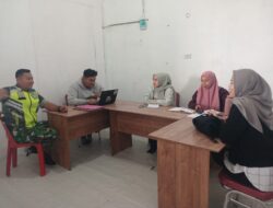 Babinsa Koramil 06/Bukit Komsos Bersama Karang Taruna Desa Paya Gajah