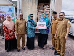 Cegah Stunting di Aceh Tengah, Ketua Forikan Aceh Serahkan 8.1 Ton Ikan Segar