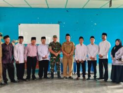 Babinsa Koramil 03/TG Hadiri Pelantikan Petue di Wilayah Binaan