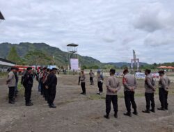 Polres Aceh Tengah Amankan Pacuan Kuda Tradisional Peringatan HUT RI ke-80, Terjunkan Puluhan Personel