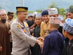 Cinta untuk Santri, Polres Aceh Tengah Tebar Kebaikan Lewat Sembako, Tali Asih, dan Pengobatan Gratis