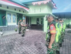 Danramil 06/Bukit Pimpin Apel Pagi, Tekankan Jalin Sinergi Dalam Pelaksanaan Tugas Di Wilayah