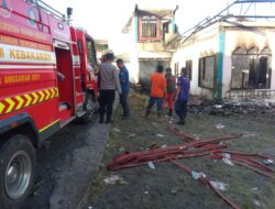 Kebakaran Hanguskan Satu Rumah di Simpang Balek, Diduga Korsleting Listrik