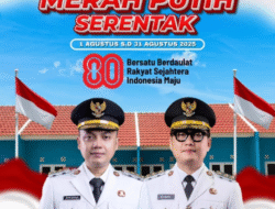 Pemko Langsa Ajak Masyarakat Kibarkan Bendera Merah Putih Sambut HUT ke-80 RI