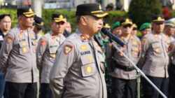 Polres Aceh Tengah Gelar Apel Kesiapan Pengamanan Unjuk Rasa AGM