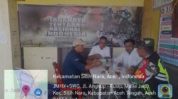 Serda Budiman Melaksanakan Komsos Bersama Warga Desa Binaan
