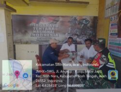 Serda Budiman Melaksanakan Komsos Bersama Warga Desa Binaan