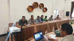 Danramil 06/Bukit Hadiri Rapat Persiapan Dan Workshop Simulasi Gunung Api Burni Telong Tahun 2025