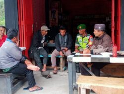 Jalin Komunikasi, Babinsa Koramil 03/TG Komsos Dengan Tokoh Pemuda