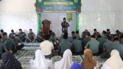 Kodim 0106/ Ateng Gelar Maulid Nabi Muhammad SAW Di Menasah Al-Annas