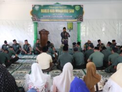 Kodim 0106/ Ateng Gelar Maulid Nabi Muhammad SAW Di Menasah Al-Annas