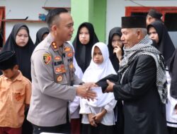 Cinta Polri untuk Santri: Polres Aceh Tengah Bersama Mahasiswa Bagikan Sembako dan Tali Asih Penuh Keberkahan