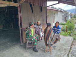 Giat Komsos Bersama Warga, Upaya Deteksi Dini dan Cegah Dini Babinsa Di Wilayah Binaan