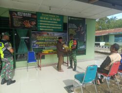 Koramil 08/Silih Nara Gelar Baksos Sambut HUT ke-80 TNI