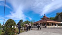Polres Bener Meriah Gelar Gotong Royong Di Masjid Almukminun Burni Telong, Pererat Silaturahmi Dengan Masyarakat