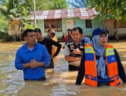 Pemko Langsa Tinjau Lokasi Banjir dan Berikan Bantuan di Sejumlah Wilayah